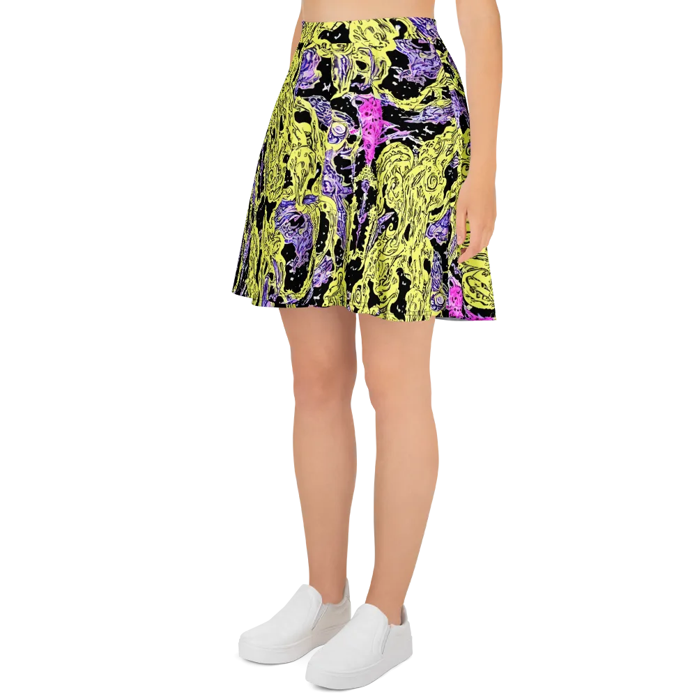 Acid Etching on Skater Skirt — Left