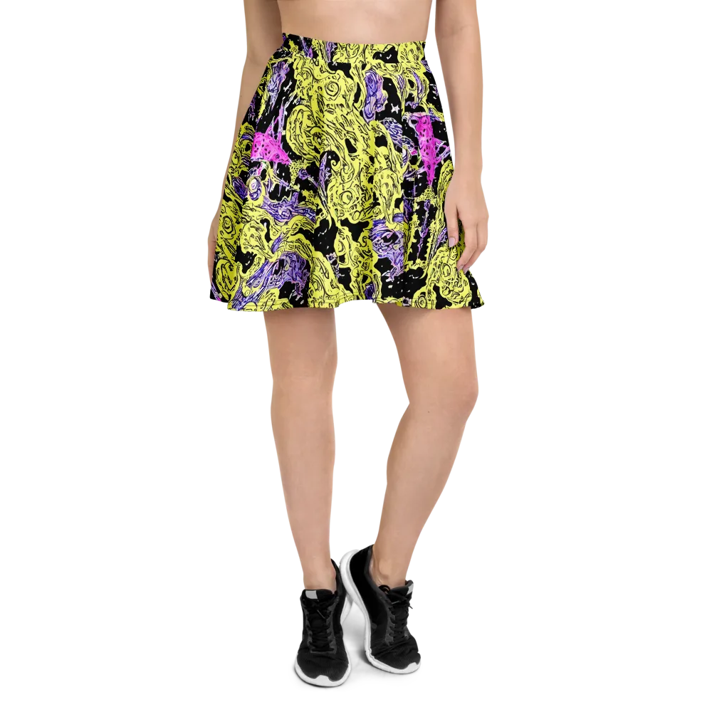 Acid Etching on Skater Skirt — Front