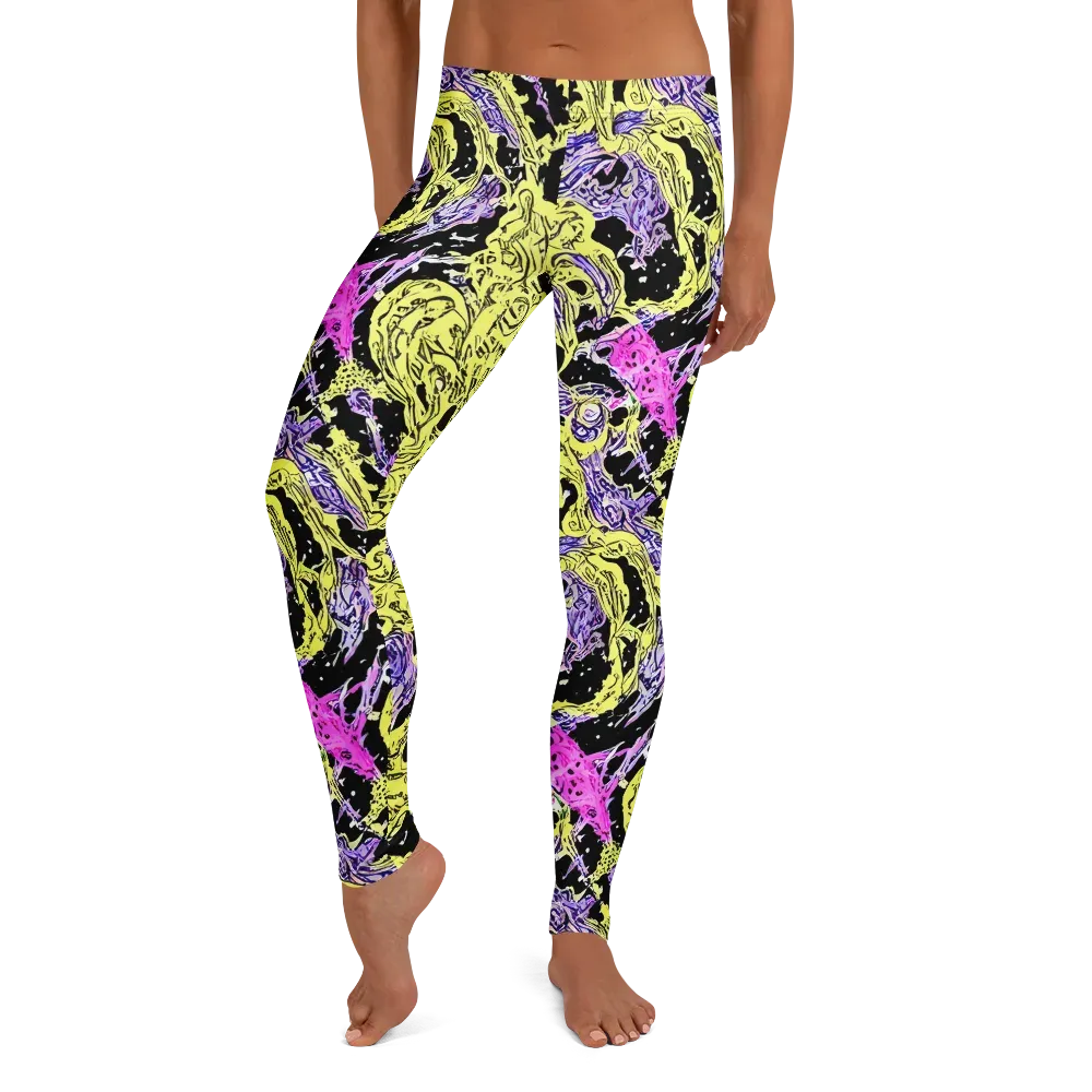 Acid Etching on Leggings — Front