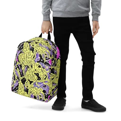 Acid Etching on a Minimalist Backpack
