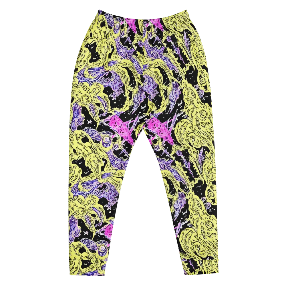 Acid Etching on Men's Joggers — Front