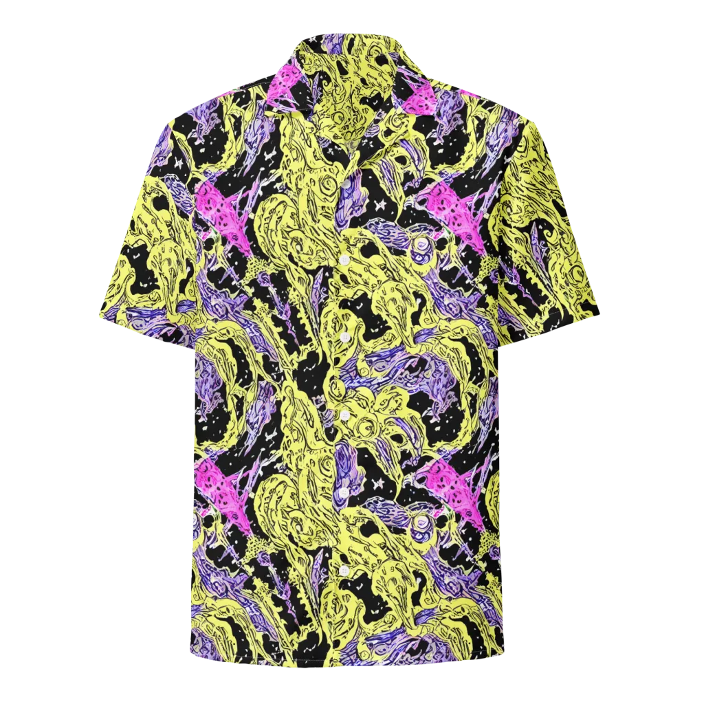 Acid Etching on Button Shirt — Front
