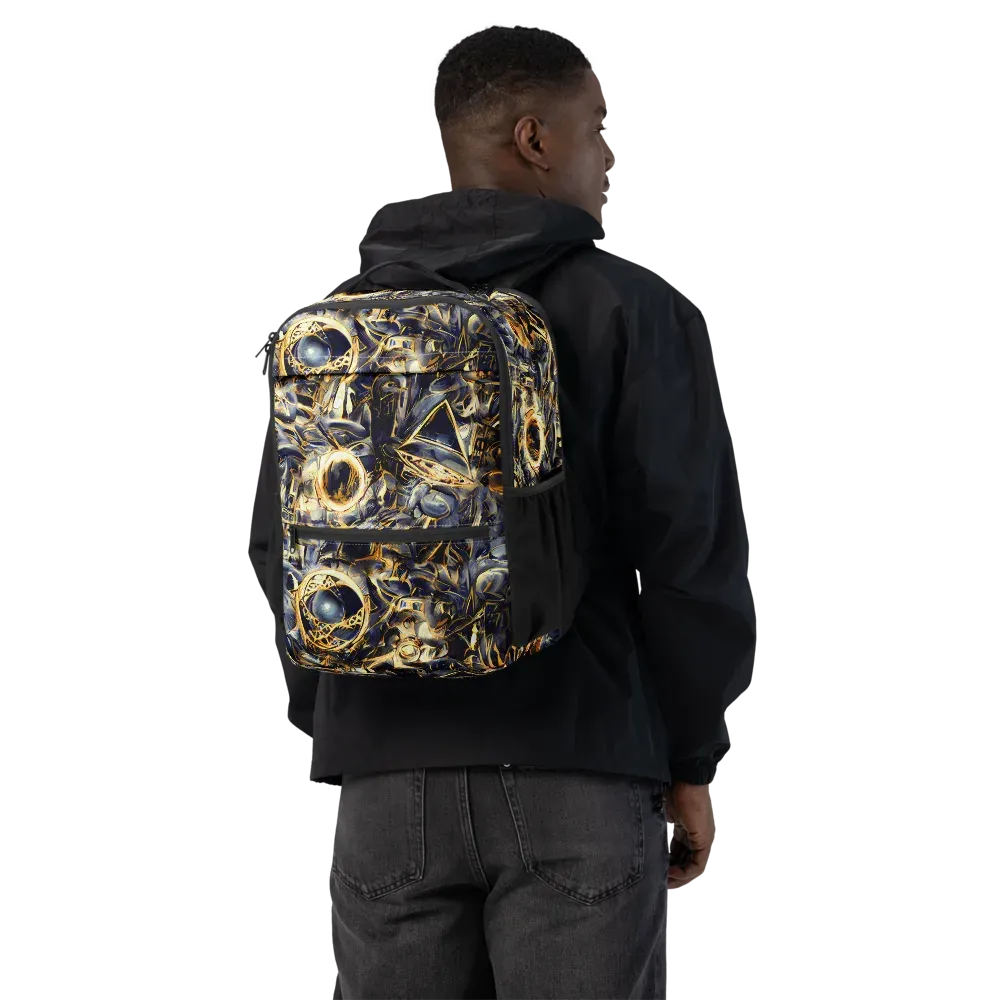 Imperial Nebula on Utility Backpack — Back