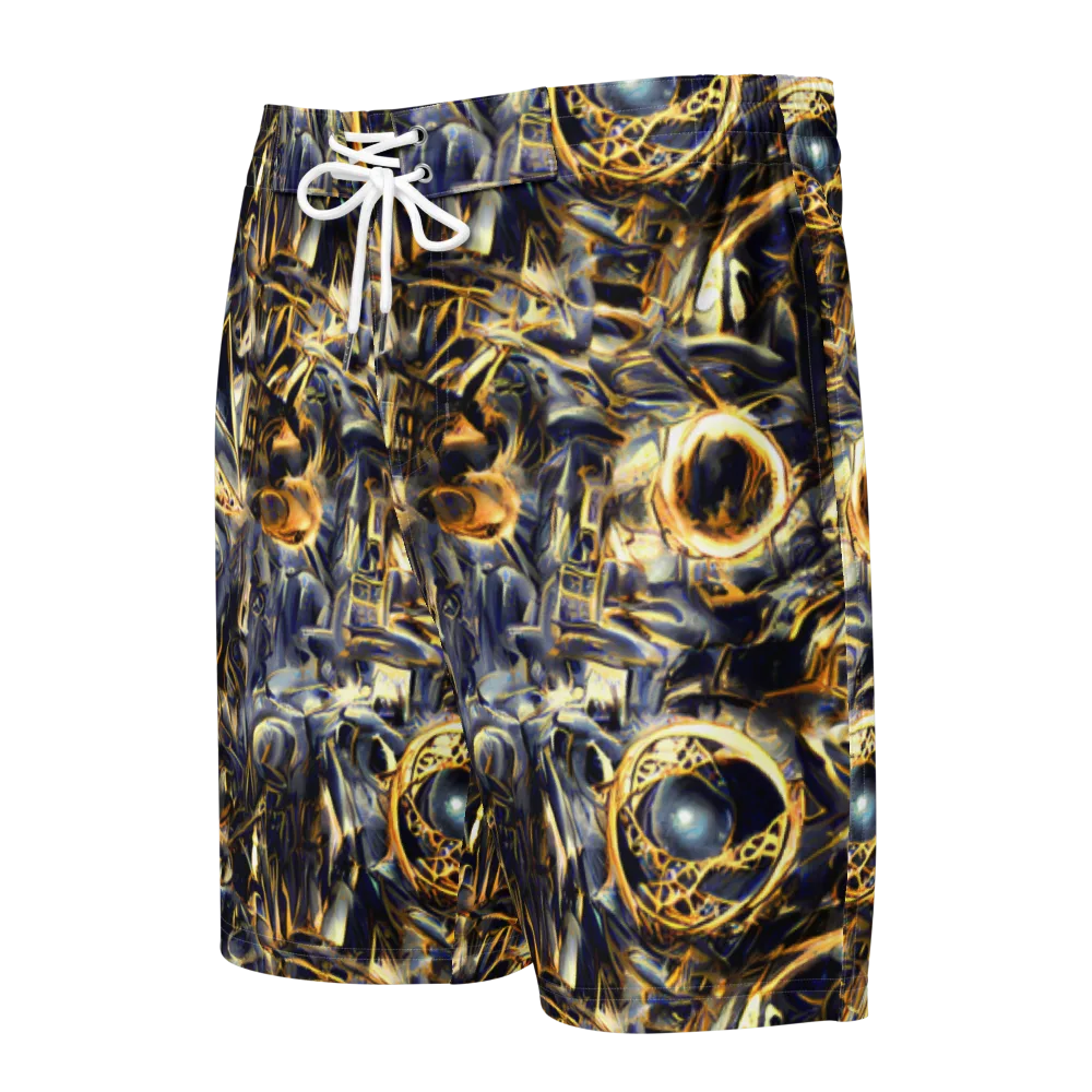 Imperial Nebula on Men's Board Shorts — Front