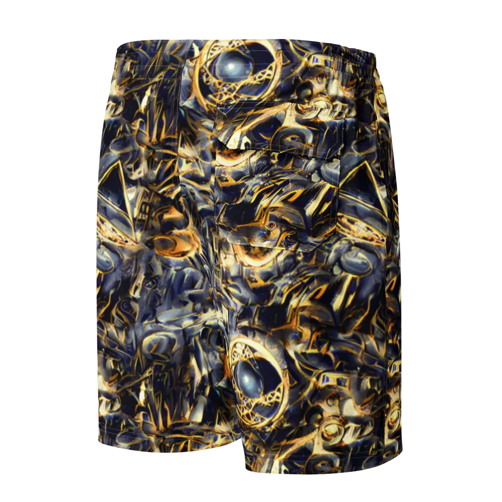 Imperial Nebula on Men's Board Shorts — Back