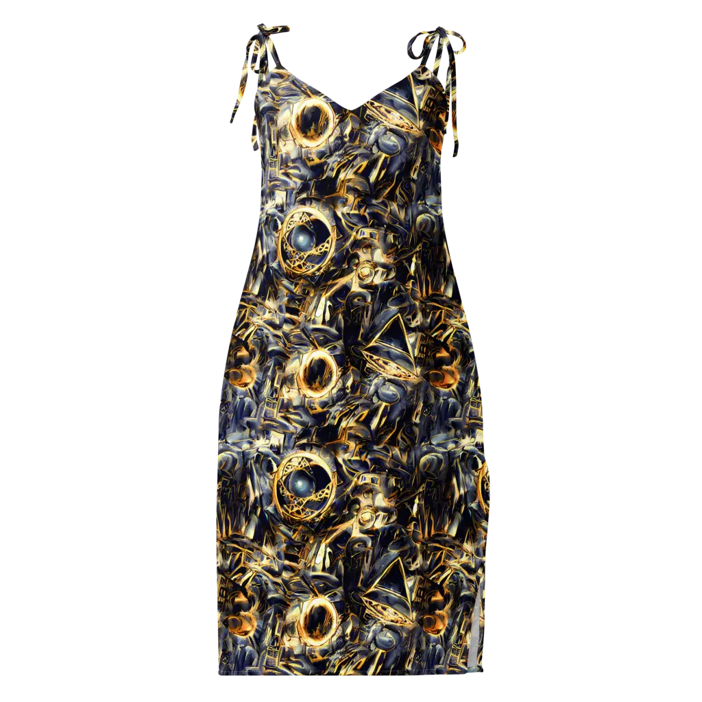Imperial Nebula on Slip Dress — Front
