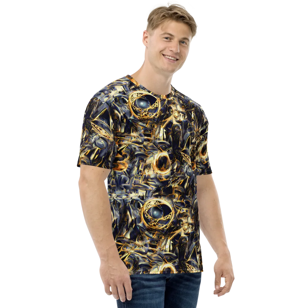 Imperial Nebula on Men's Crew Neck T-Shirt — Right