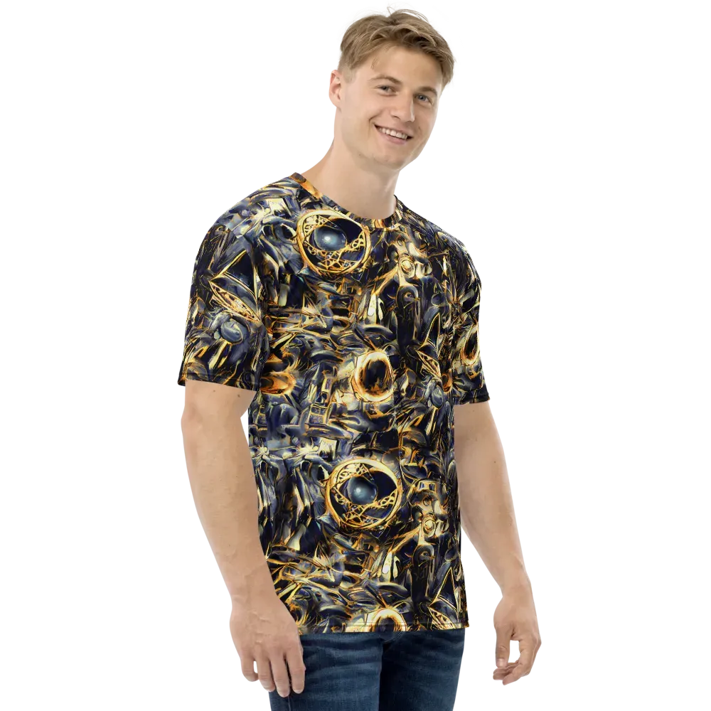 Imperial Nebula on Men's Crew Neck T-Shirt — Right