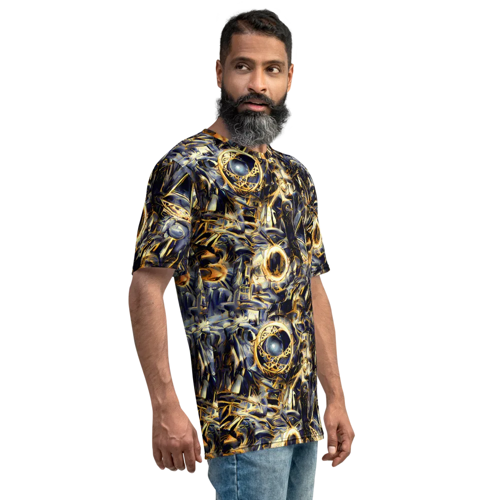 Imperial Nebula on Men's Crew Neck T-Shirt — Right