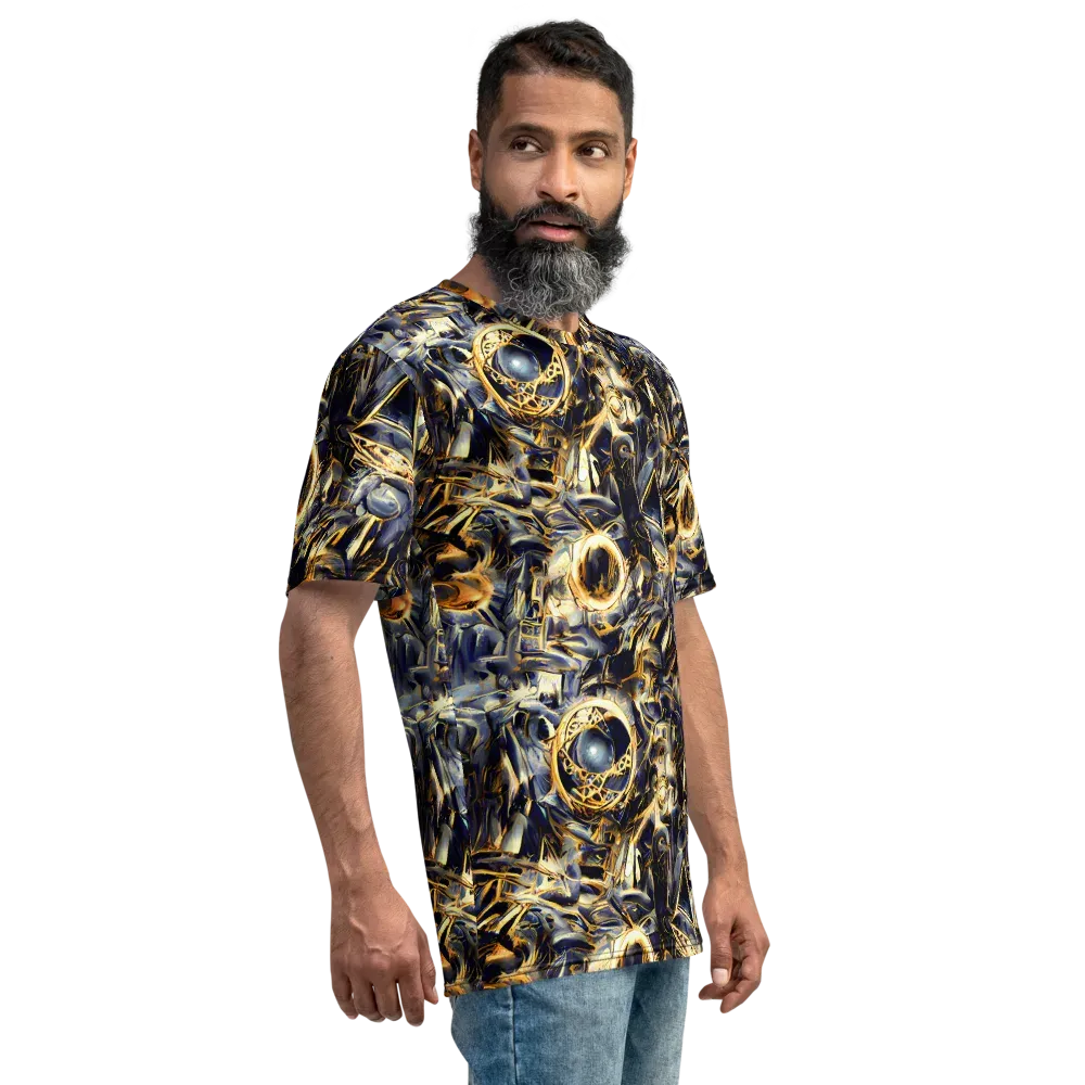 Imperial Nebula on Men's Crew Neck T-Shirt — Right