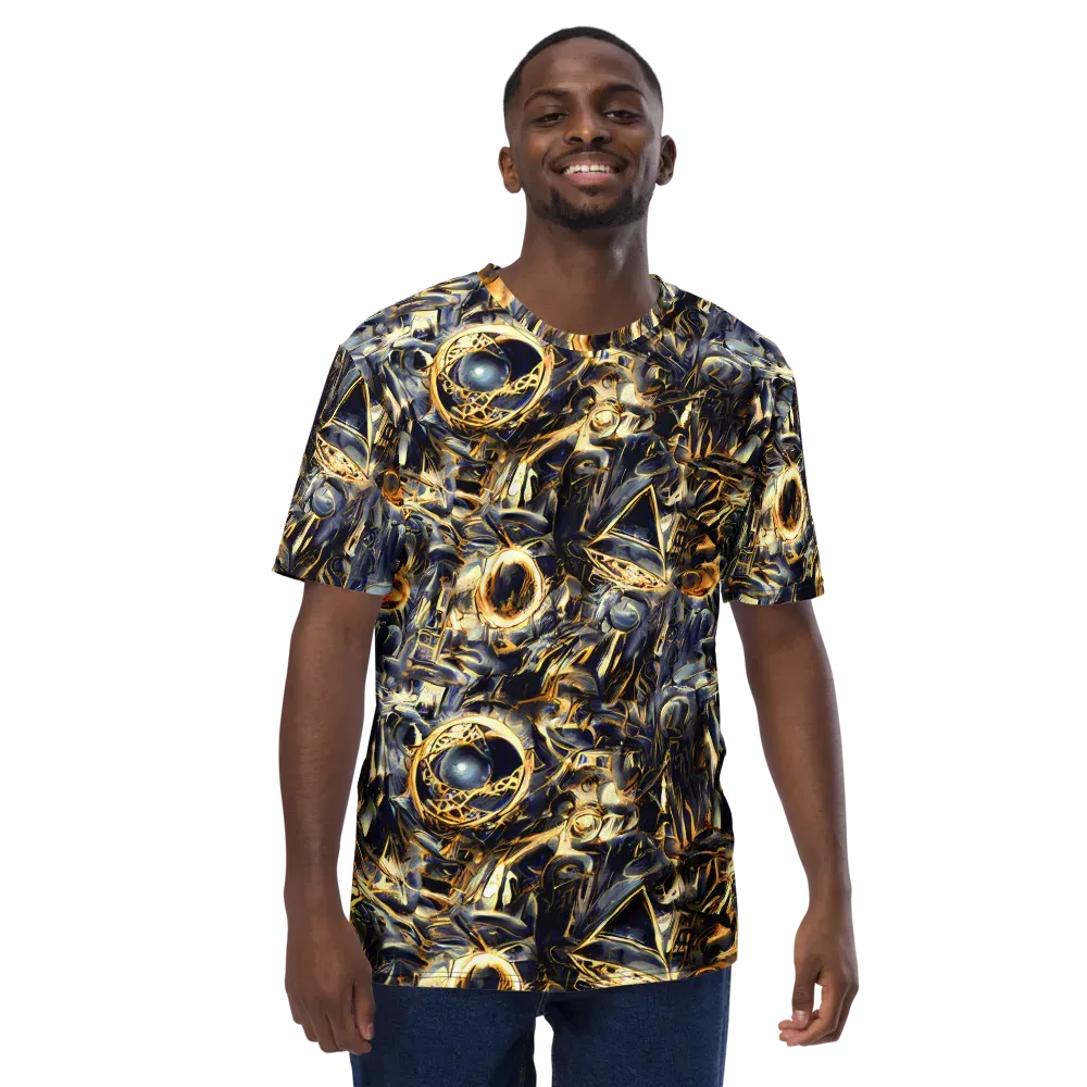 Imperial Nebula on Men's Crew Neck T-Shirt — Front