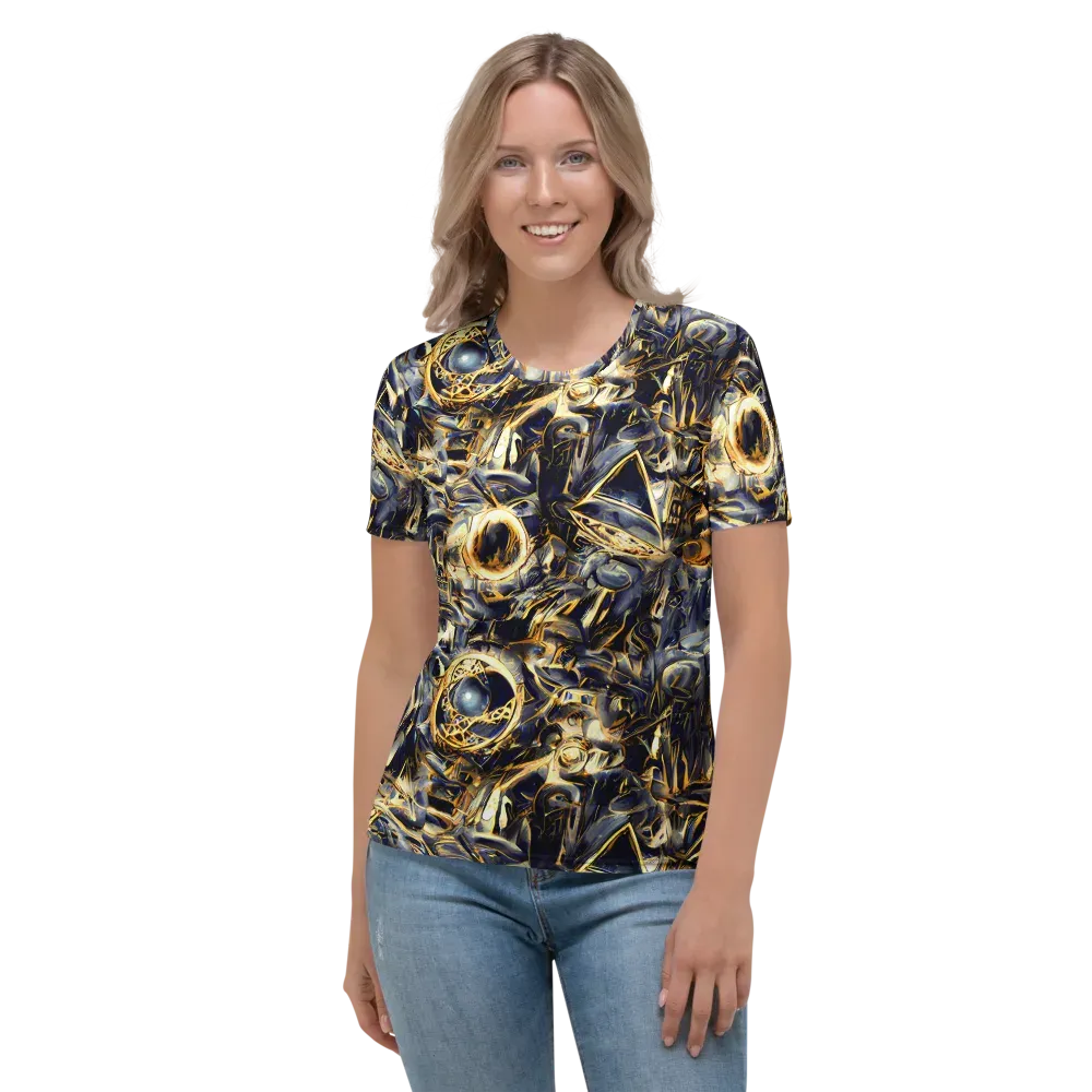 Imperial Nebula on Women's Crew Neck T-Shirt — Front