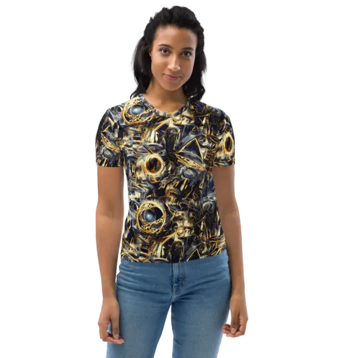 Imperial Nebula on a Women's Crew Neck T-Shirt
