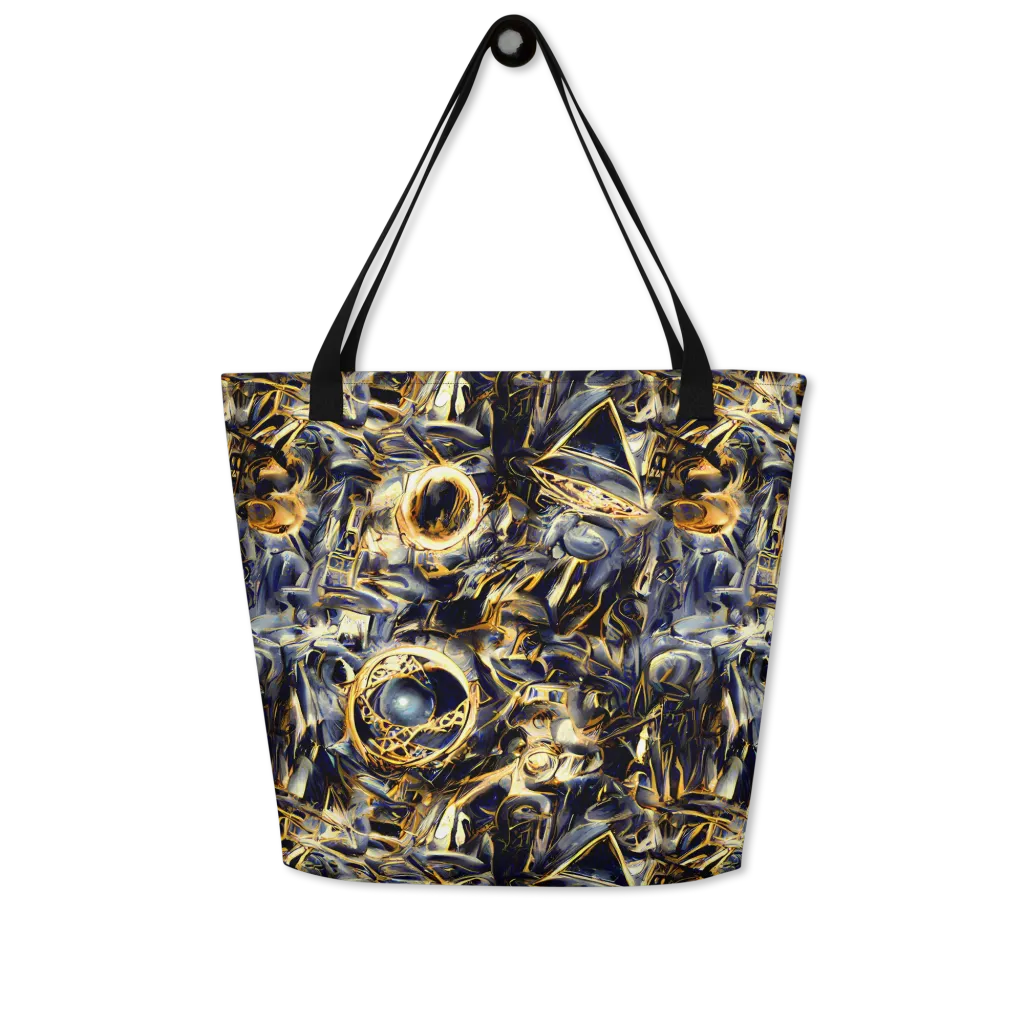 Imperial Nebula on Large Tote Bag W/ Pocket — Front