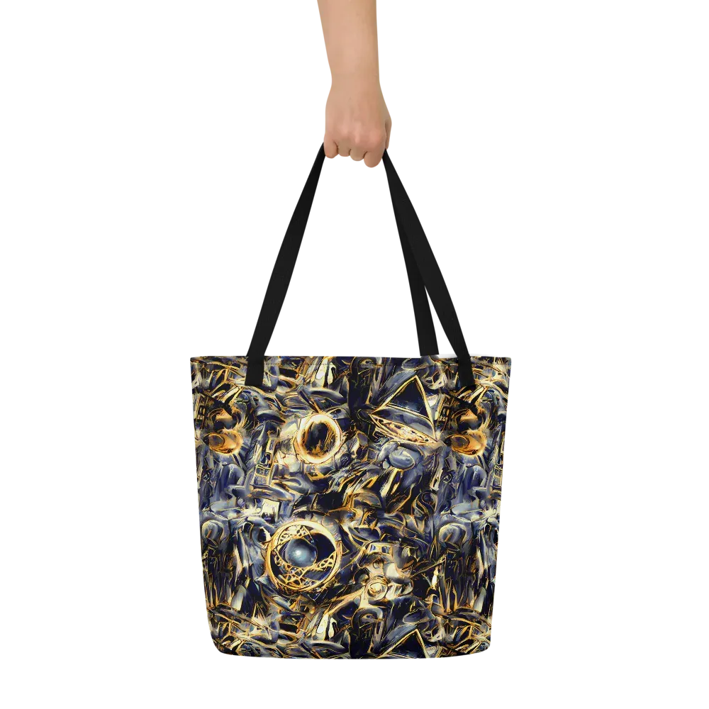 Imperial Nebula on Large Tote Bag W/ Pocket — Front