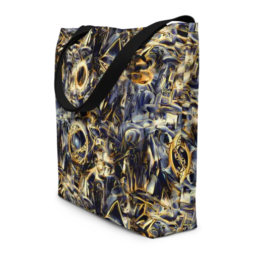 Imperial Nebula on a Large Tote Bag W/ Pocket