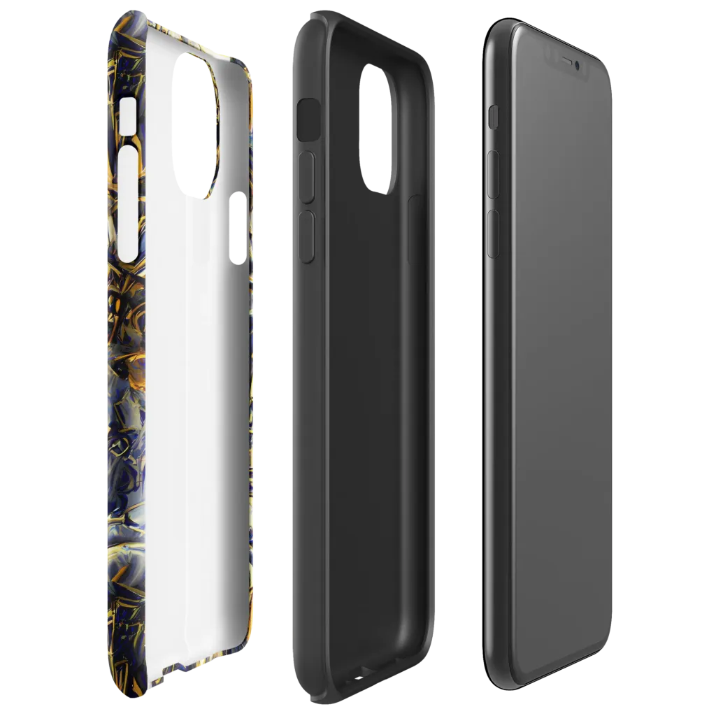 Imperial Nebula on Tough Case for iPhone® — Right