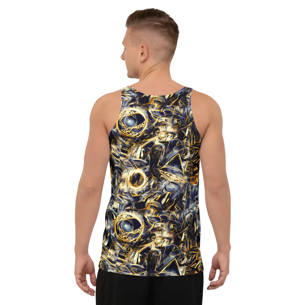 Imperial Nebula on Men's Tank Top — Back
