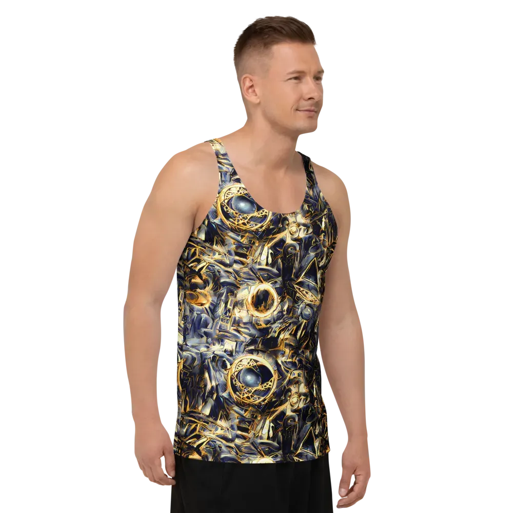 Imperial Nebula on Men's Tank Top — Right Front