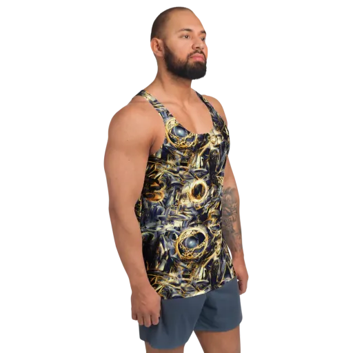 Imperial Nebula on a Men's Tank Top