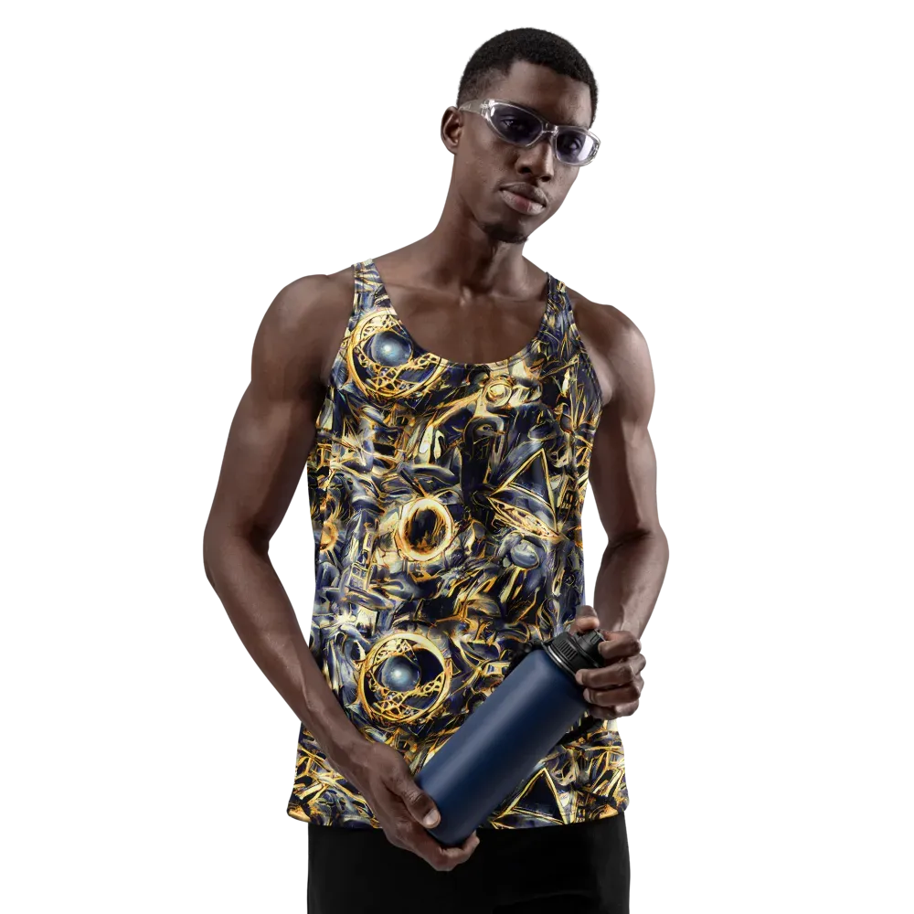 Imperial Nebula on Men's Tank Top — Front