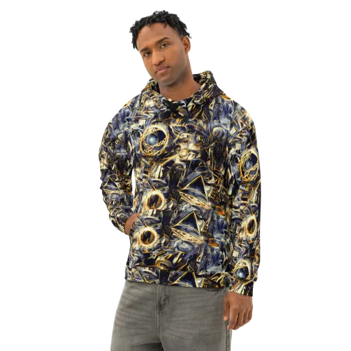 Imperial Nebula on a Cotton Hoodie