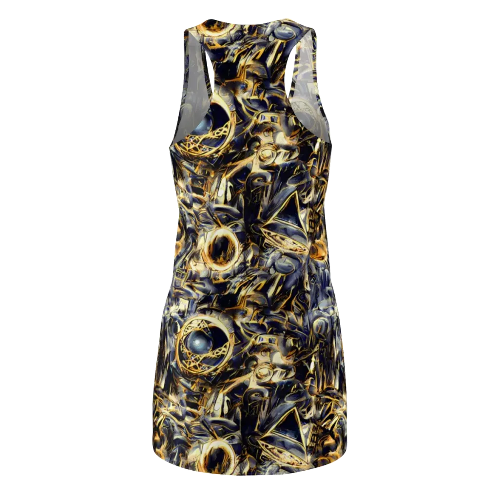 Imperial Nebula on Racerback Dress — Back