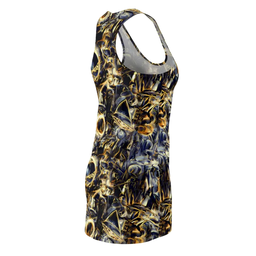 Imperial Nebula on Racerback Dress — Back Side