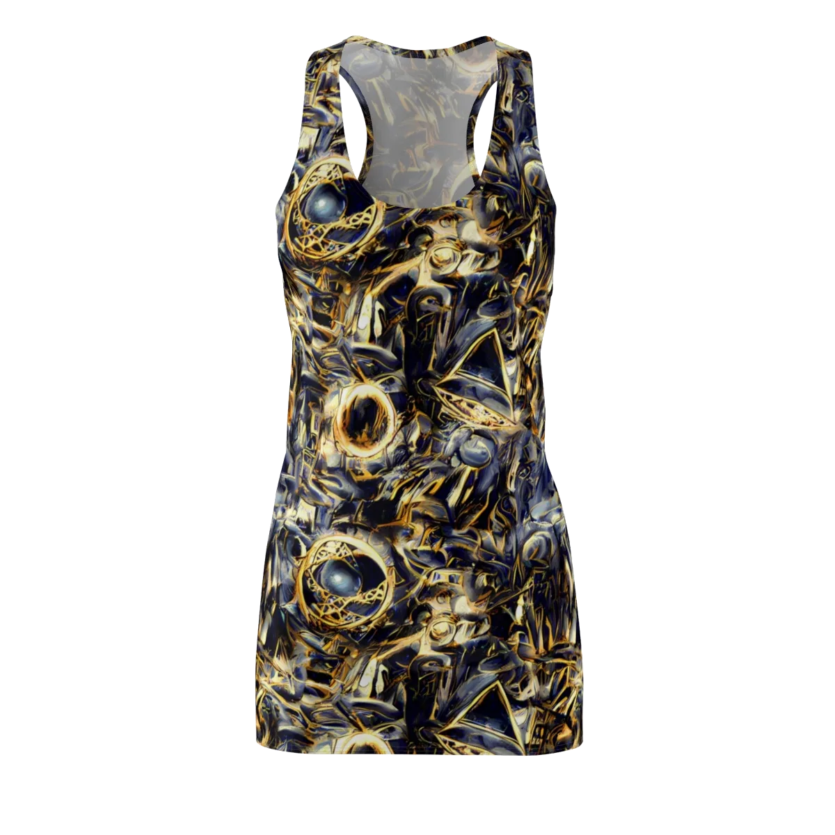 Imperial Nebula on Racerback Dress — Front