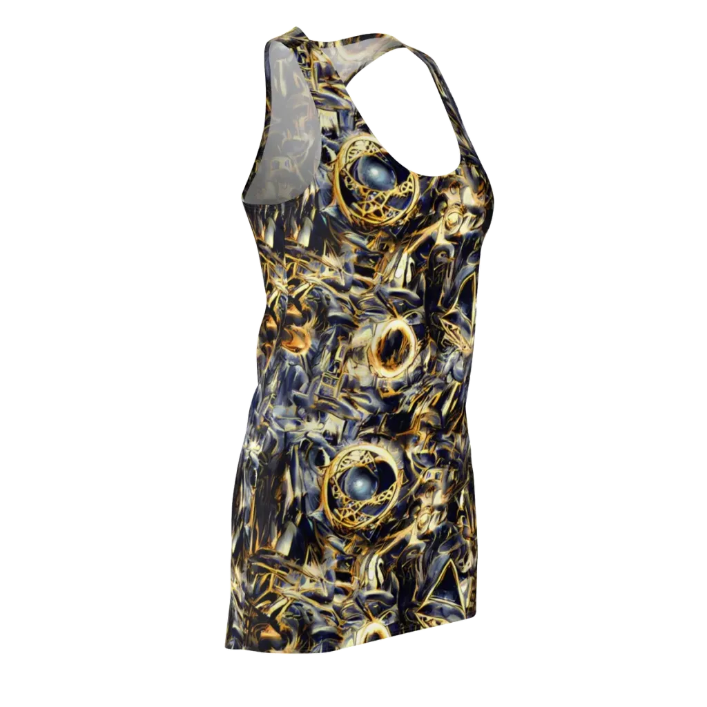 Imperial Nebula on Racerback Dress — Front Side