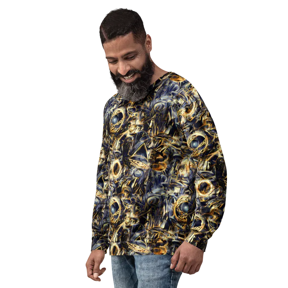 Imperial Nebula on Sweatshirt — Left Front
