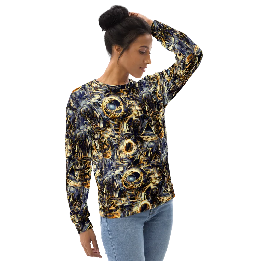 Imperial Nebula on Sweatshirt — Right Front