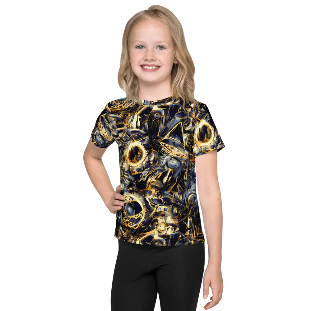 Imperial Nebula on Kids Crew Neck T-Shirt — Front