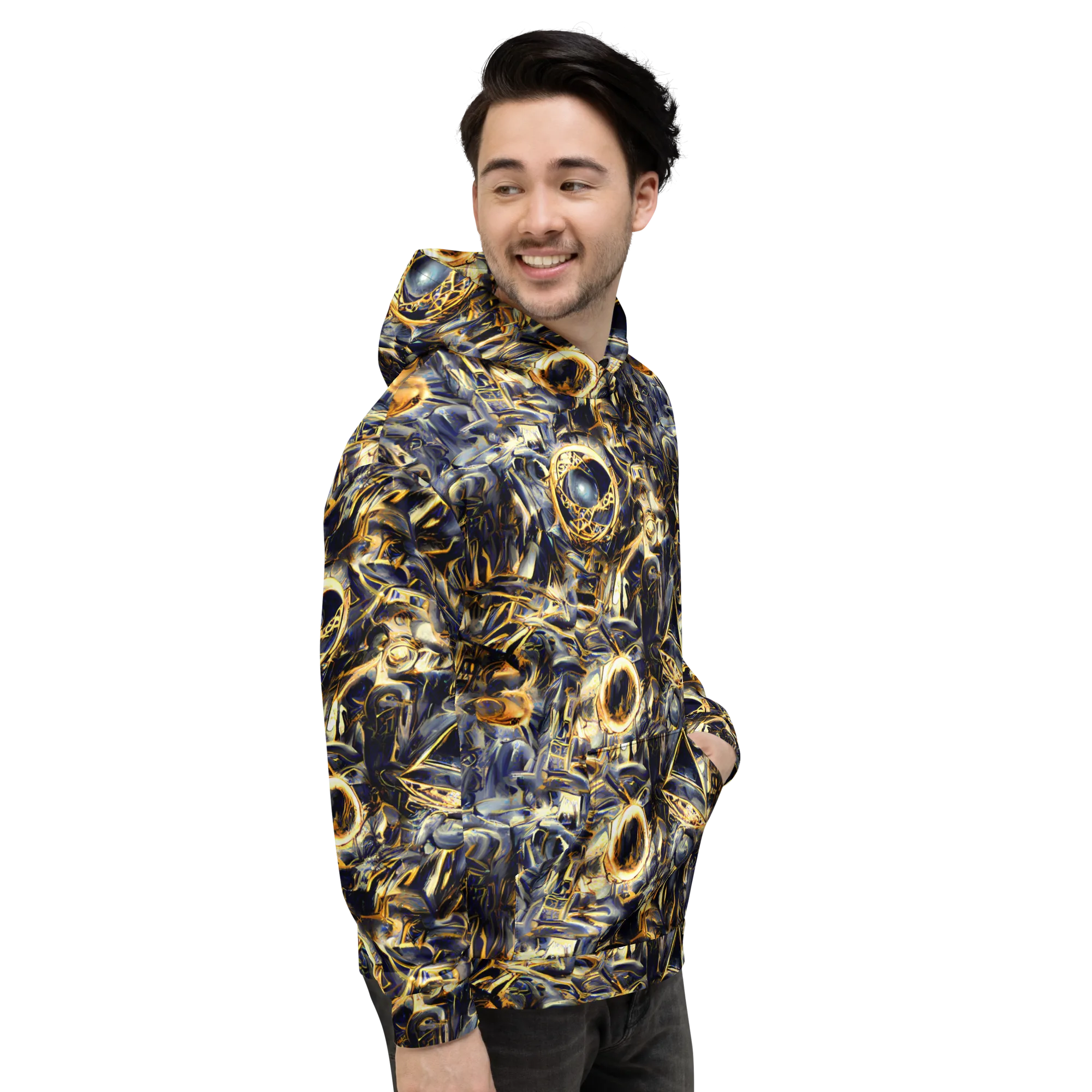 Imperial Nebula on Hoodie — Right