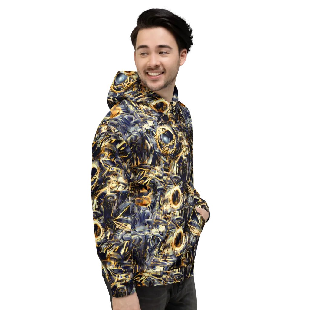 Imperial Nebula on Hoodie — Right
