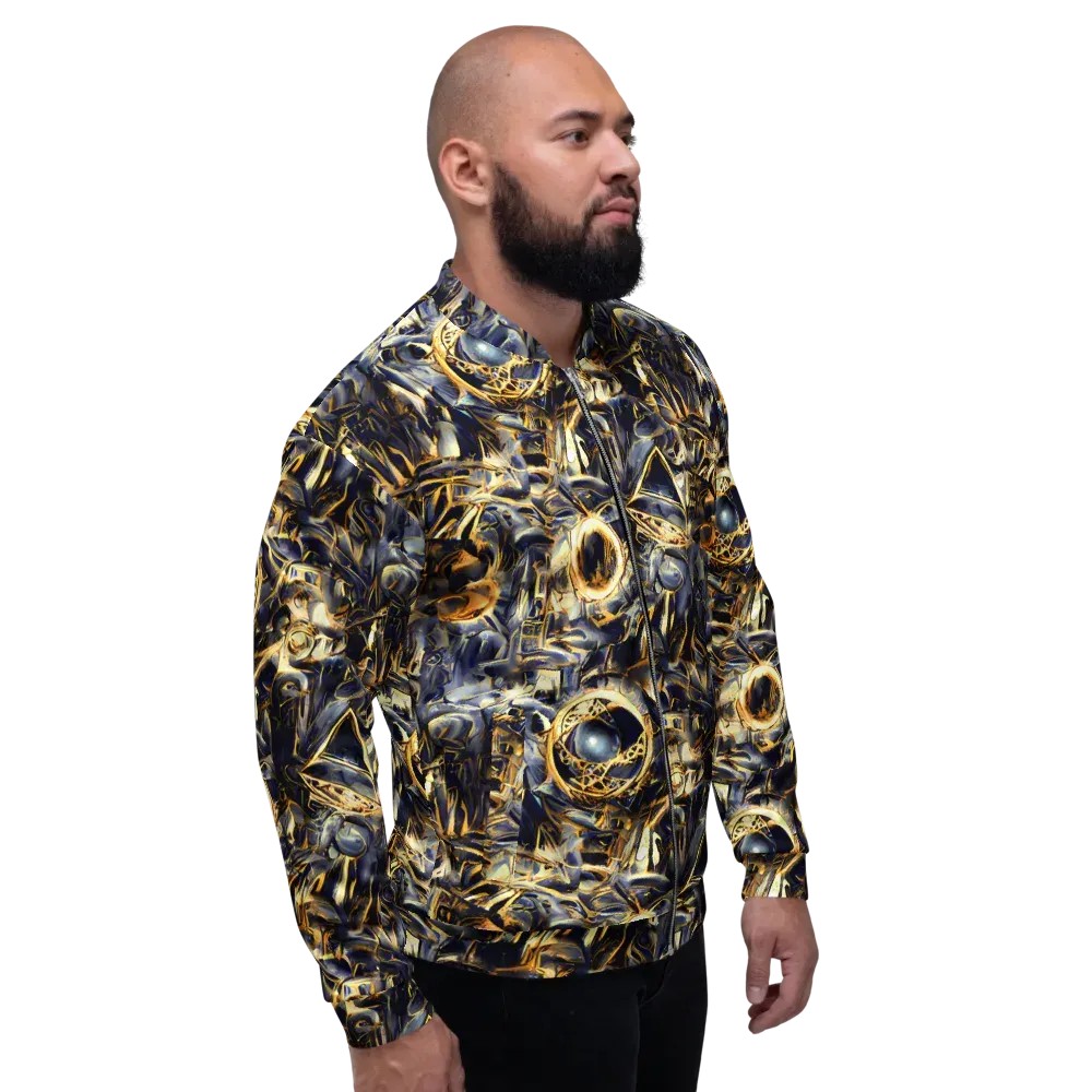 Imperial Nebula on Bomber Jacket — Right