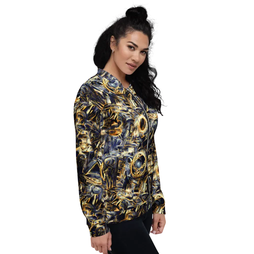 Imperial Nebula on Bomber Jacket — Right