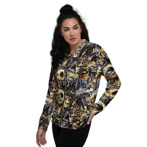 Imperial Nebula on a Bomber Jacket