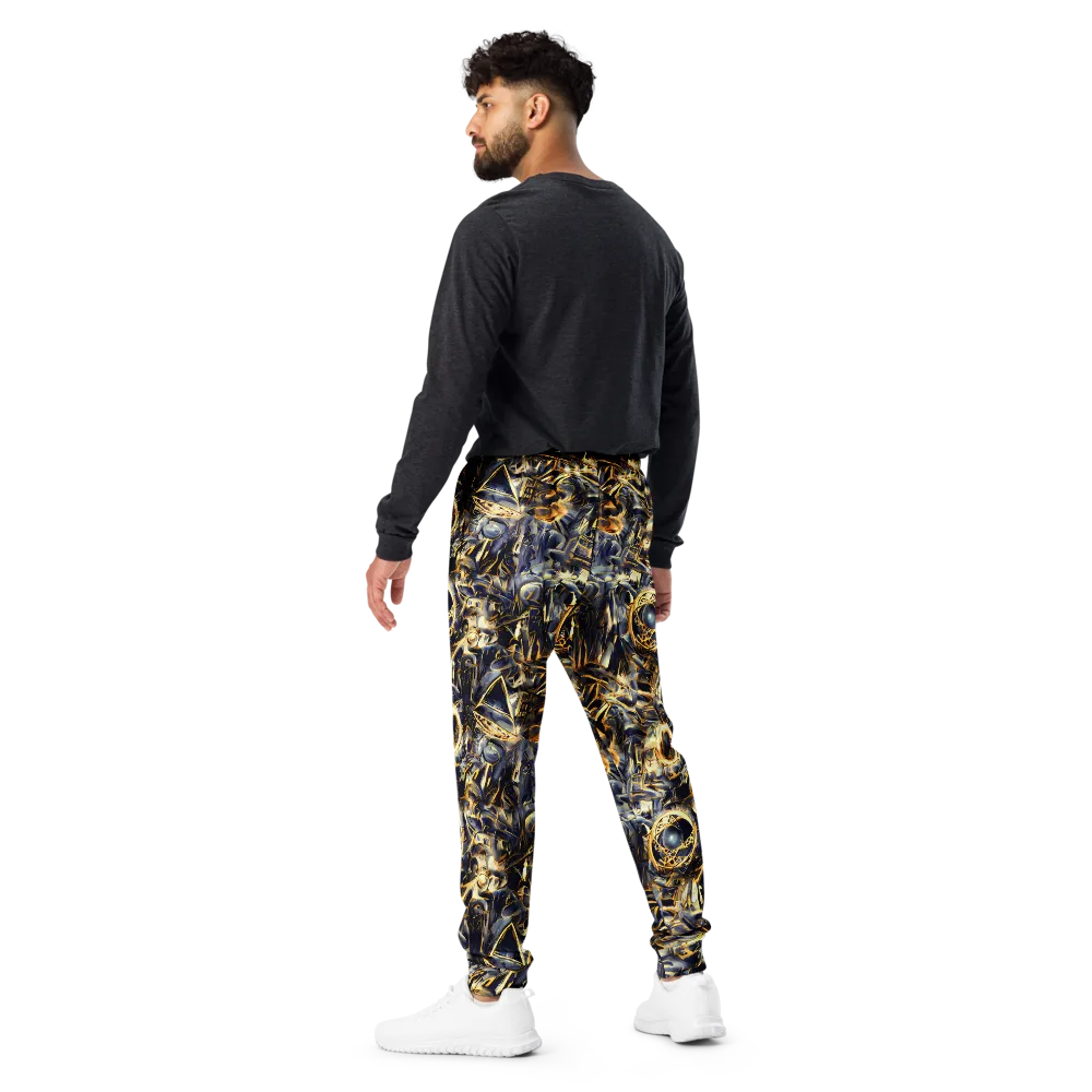 Imperial Nebula on Men's Joggers — Back