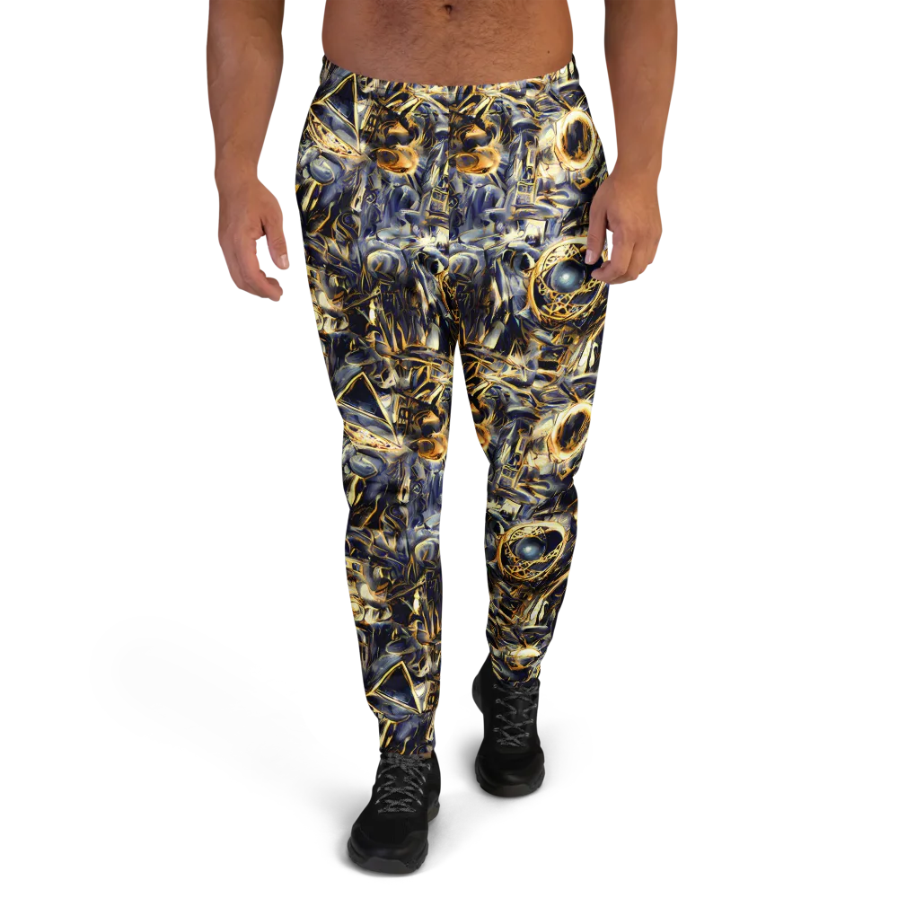 Imperial Nebula on Men's Joggers — Front