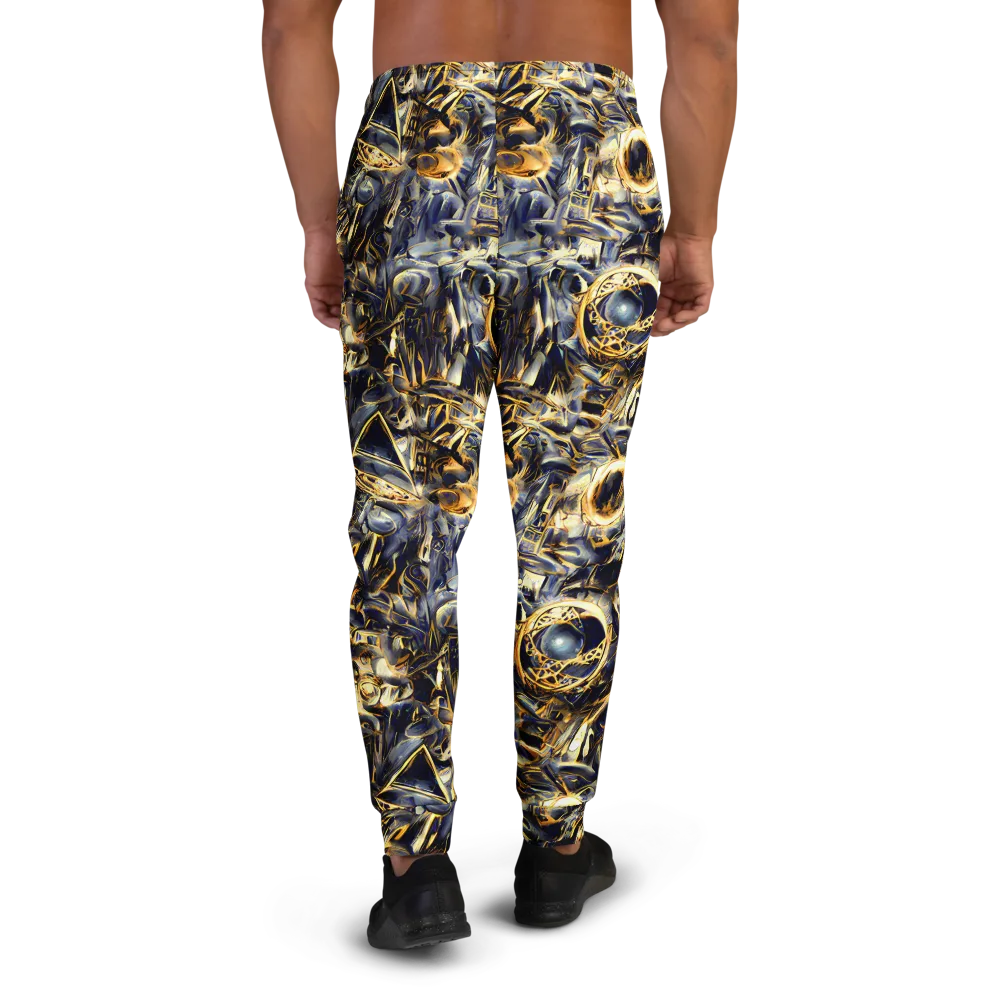 Imperial Nebula on Men's Joggers — Back
