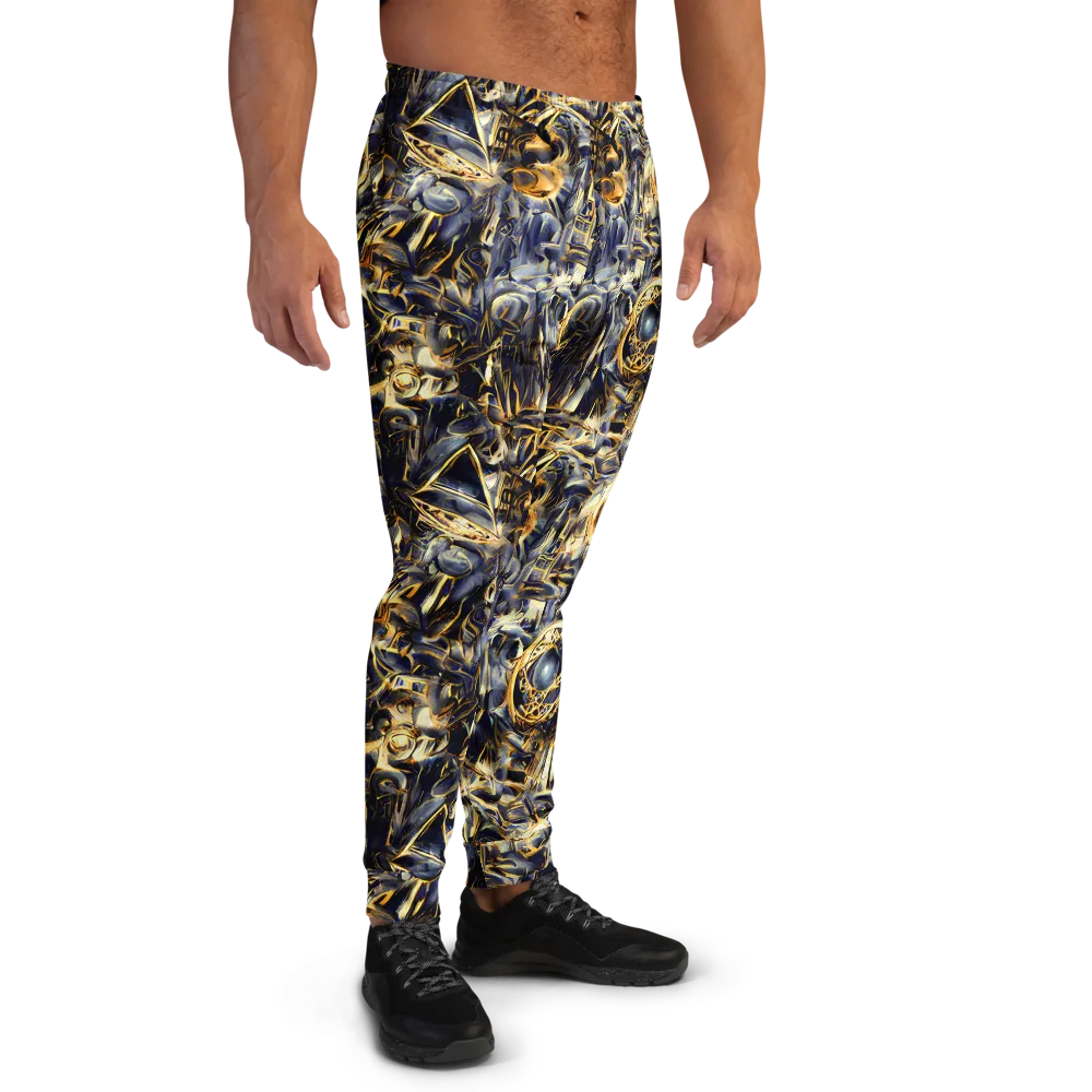 Imperial Nebula on Men's Joggers — Right