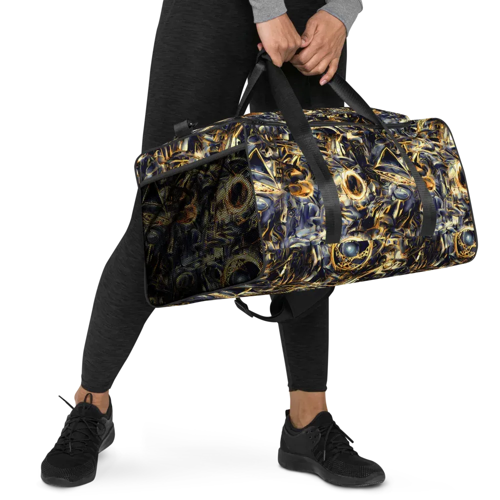 Imperial Nebula on Duffle Bag — Right Front