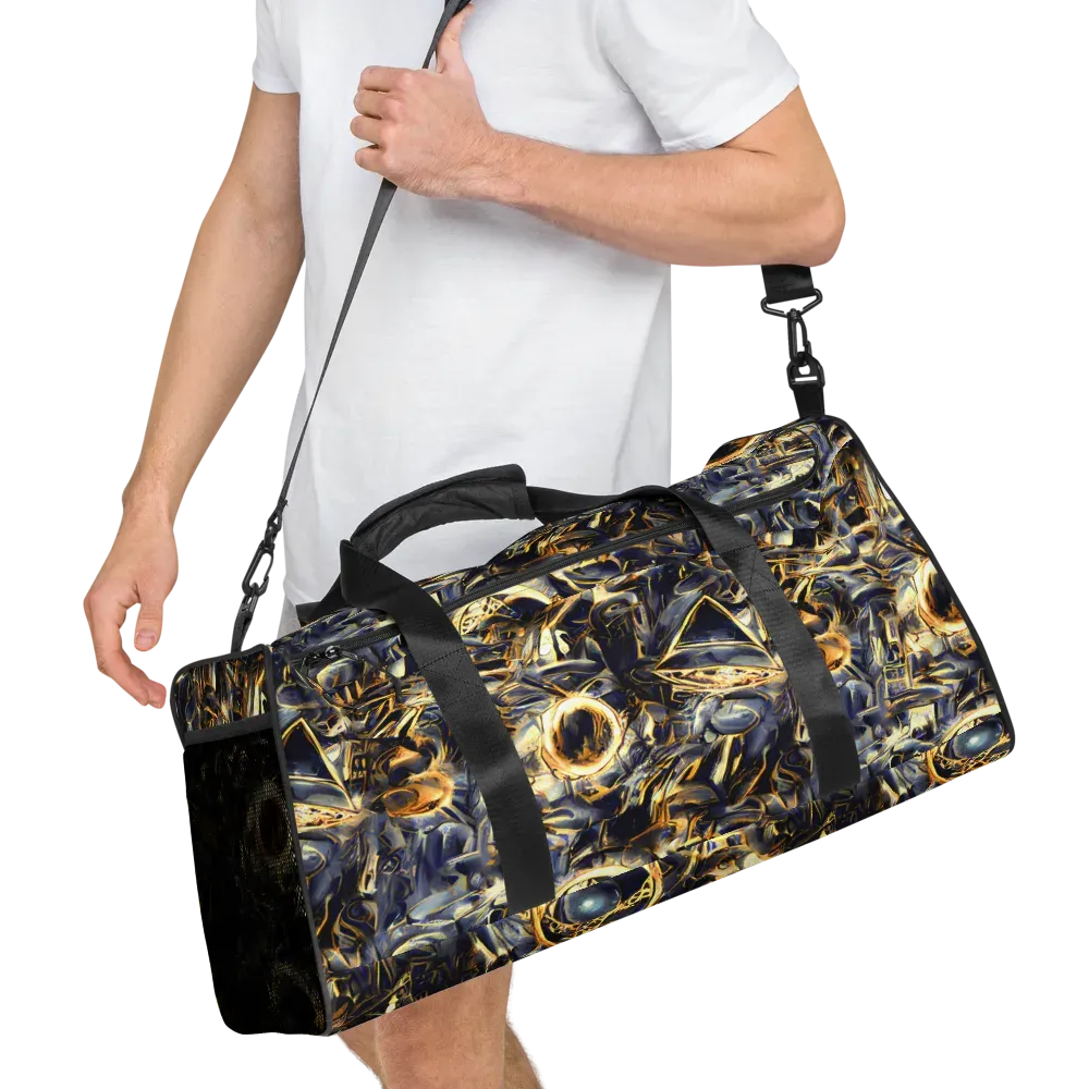 Imperial Nebula on Duffle Bag — Right Front
