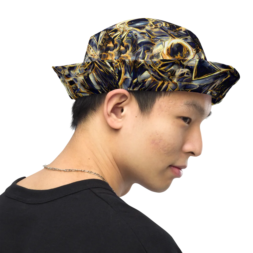 Imperial Nebula on Reversible Bucket Hat — Right Outside