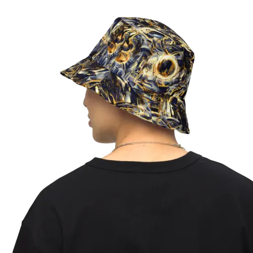 Imperial Nebula on a Reversible Bucket Hat
