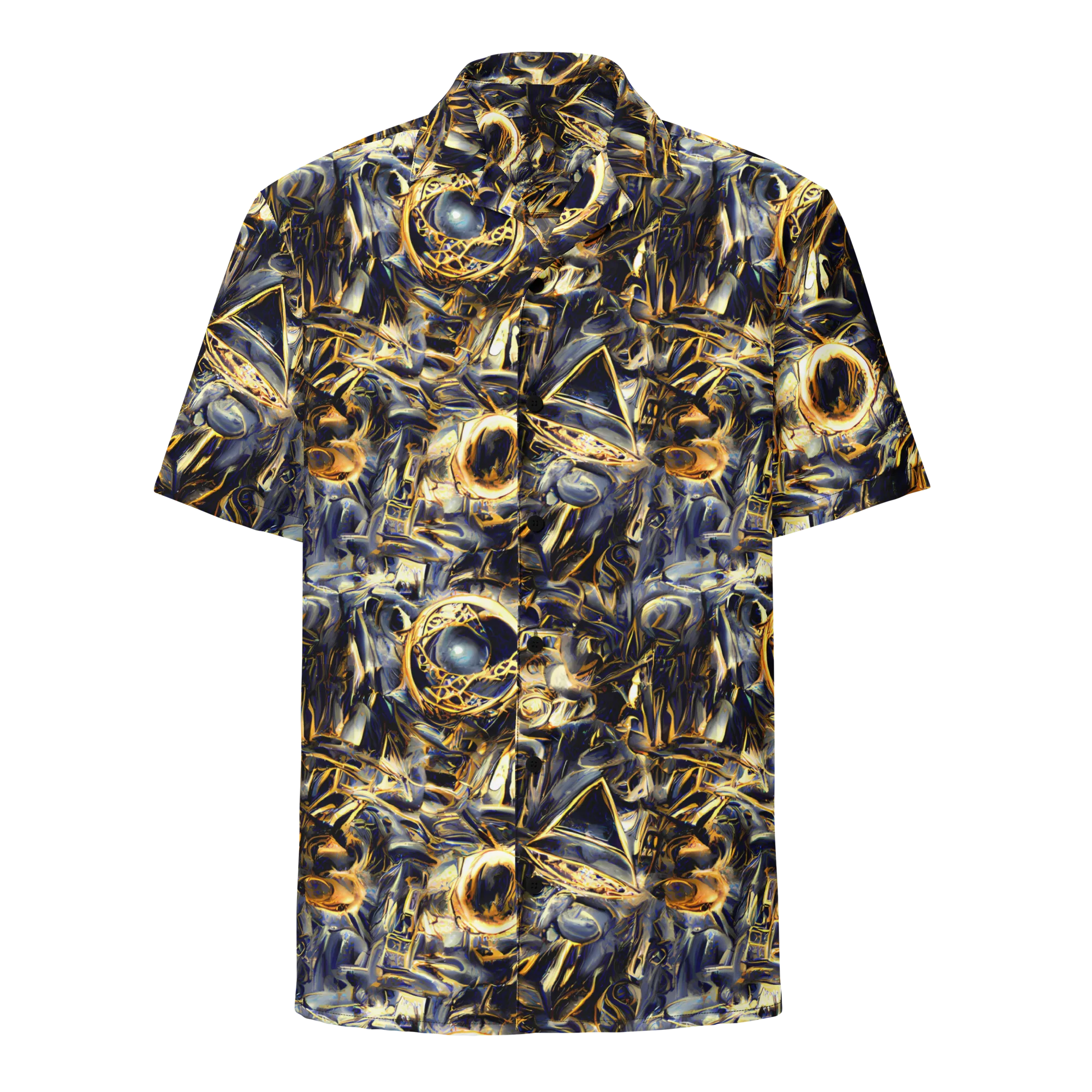 Imperial Nebula on Button Shirt — Front