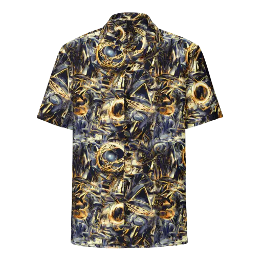 Imperial Nebula on a Button Shirt