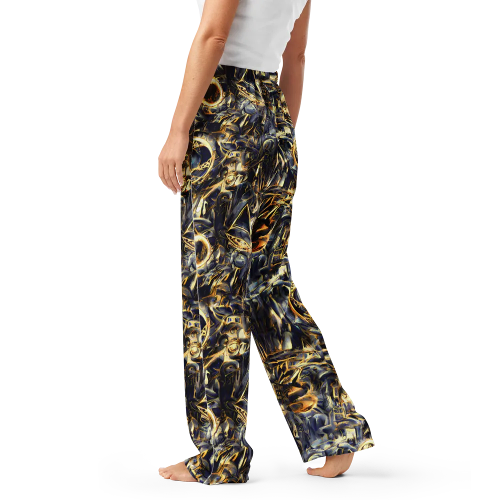 Imperial Nebula on Women's Pajama Pants — Left