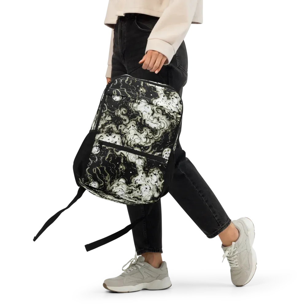 Phantom Bloom on Utility Backpack — Front